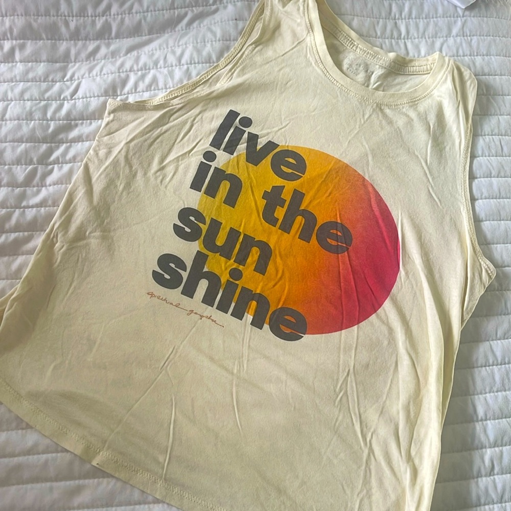 Spiritual Gangster Yoga tank top! Size M